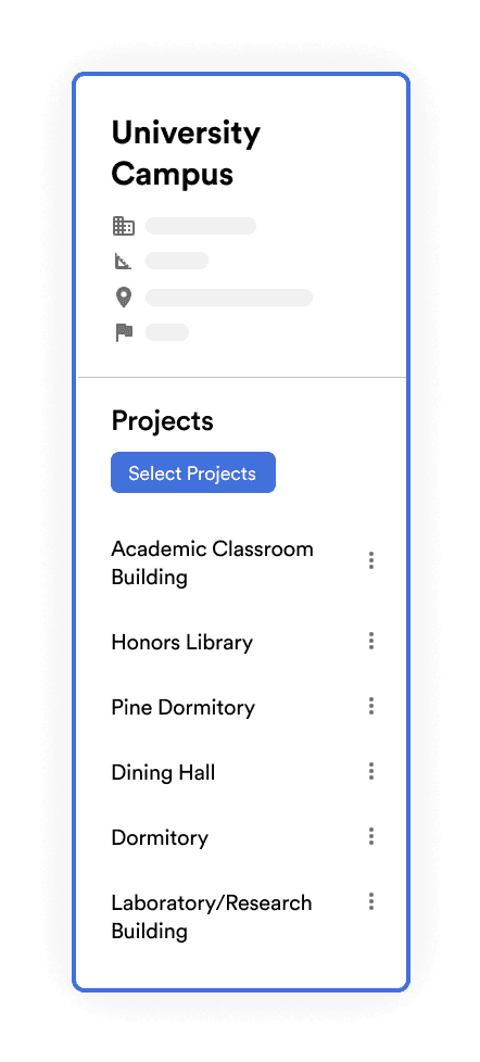 C.Scale University Campus project list